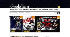 Desktop Screenshot of geekdompress.com